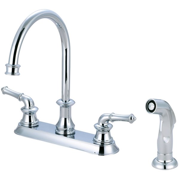 Pioneer Two Handle Kitchen Faucet in Chrome 2DM301
